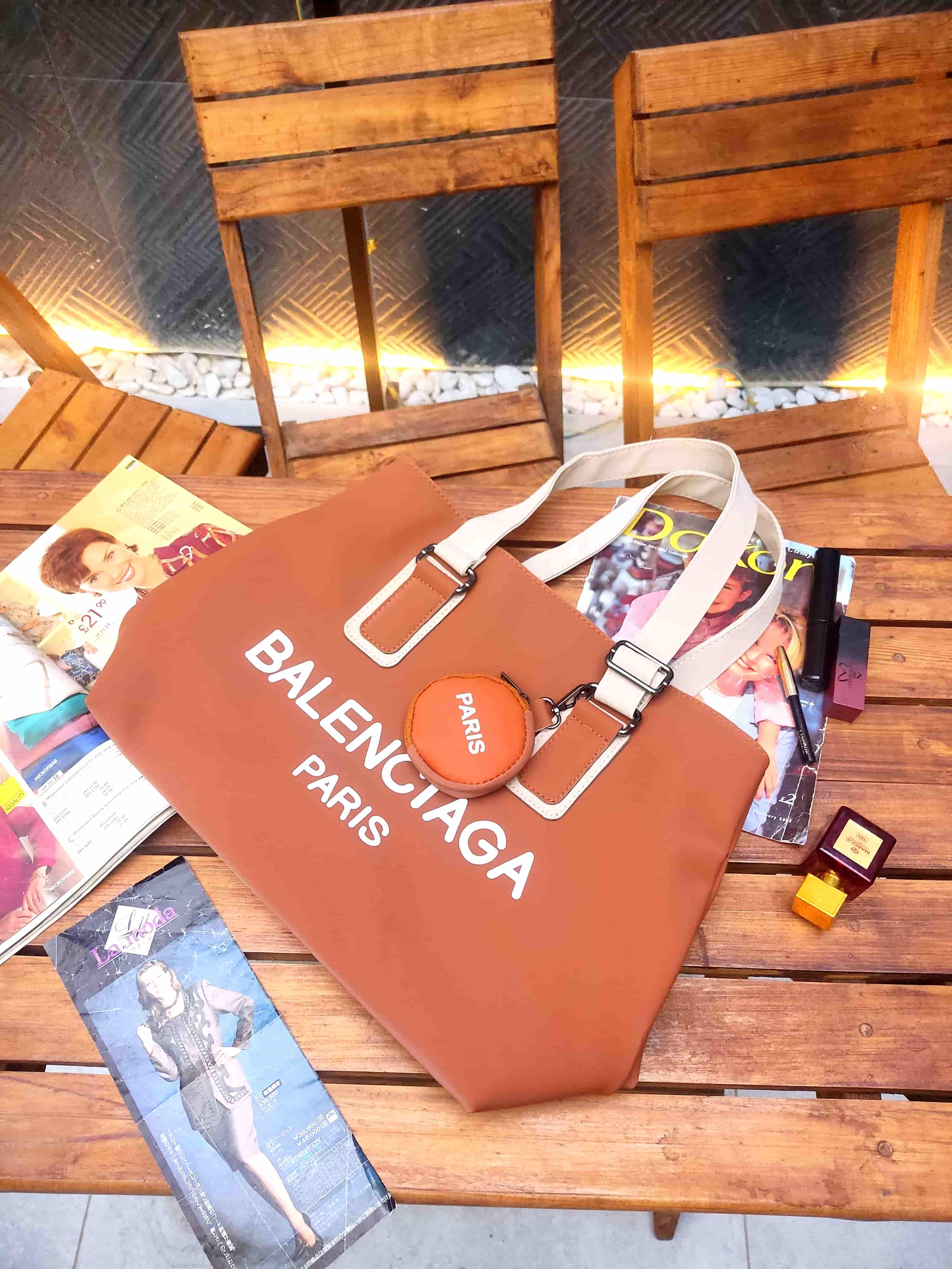 کیف اسپرت  بالنسیاکا روزمره قهوه ای