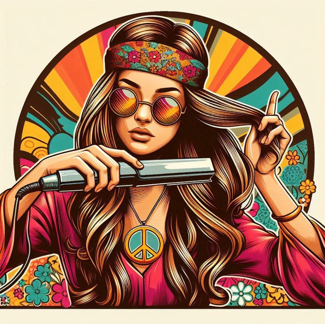 کراتین موی نچرال HIPPIE BLACK